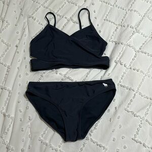 2 Piece Navy Swimsuit